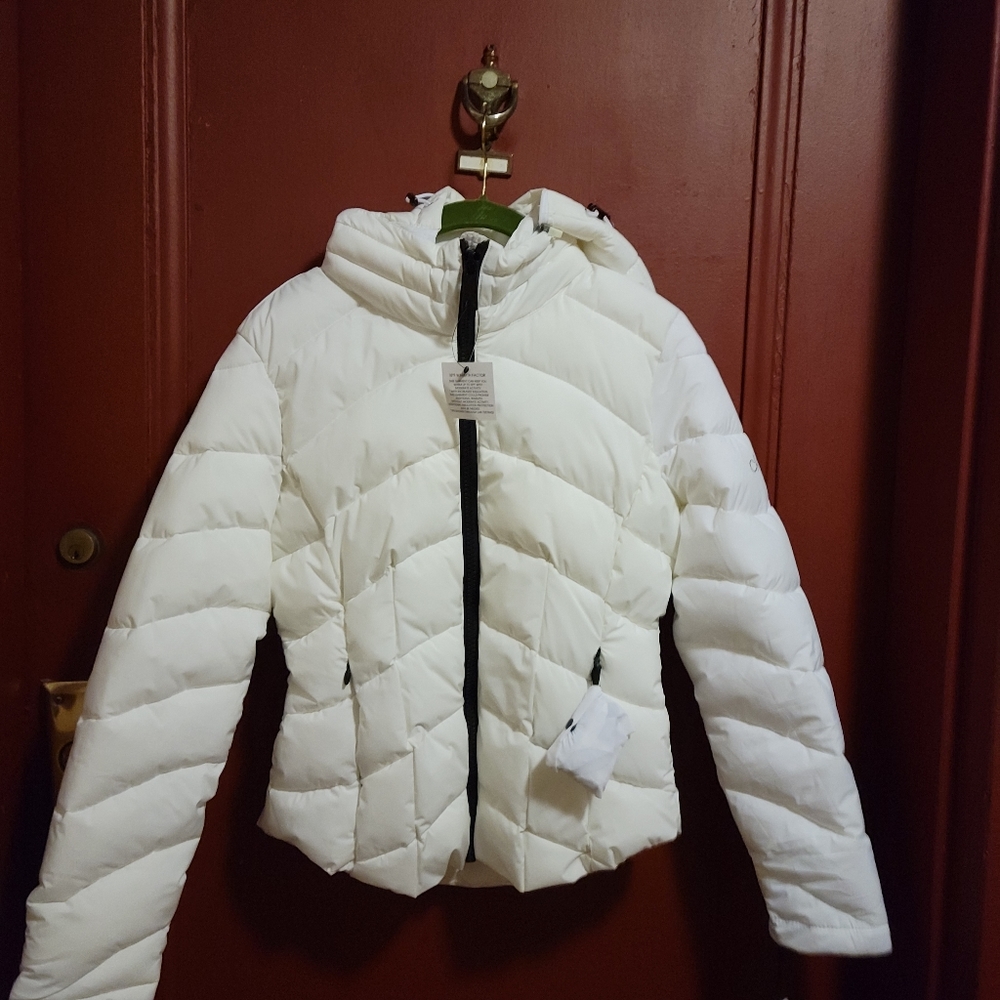Calvin Klein Infinite Stretch White Jacket Size PXL - Picture 2 of 16
